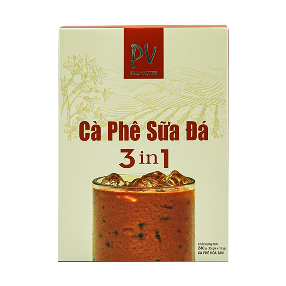 Phuong Vy - 3 в 1 PV FINE COFFEE 240гр (15 пак.)_6