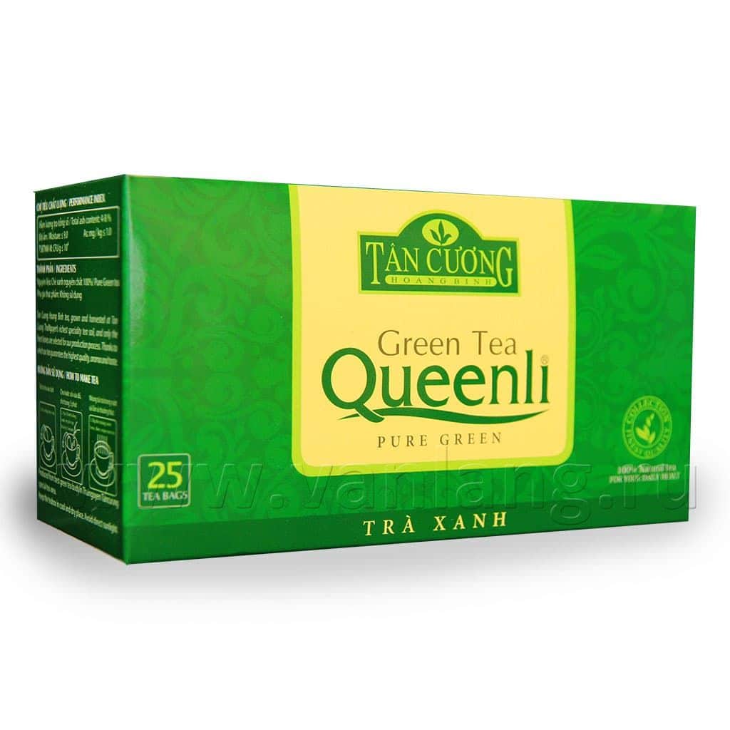 TAN CUONG - Зеленый пакетированный чай 25 пак.