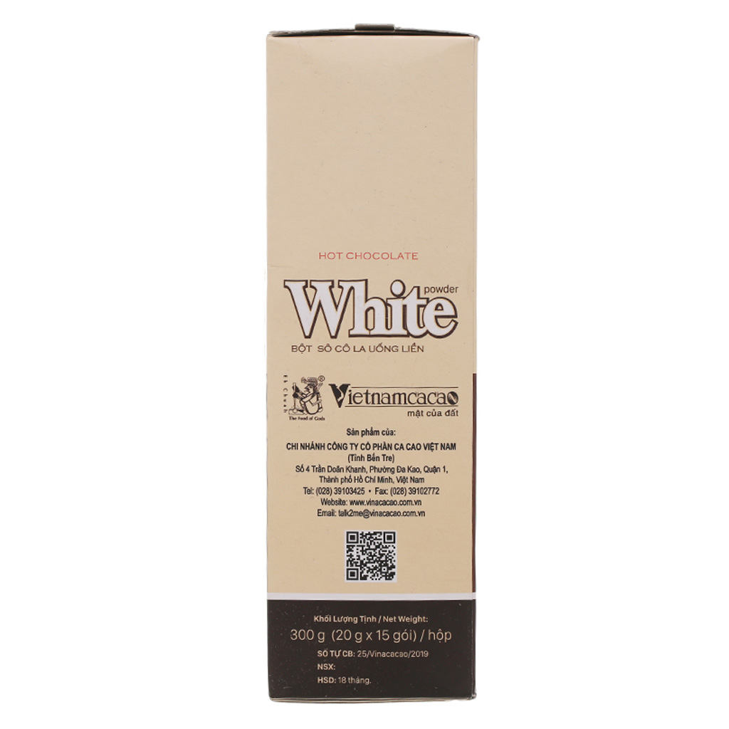 Горячий шоколад VIETNAMCACAO White, (15 саше по 20 г)_2
