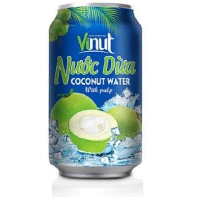 Напиток Vinut - Кокосовая вода с мякотью, 330 мл