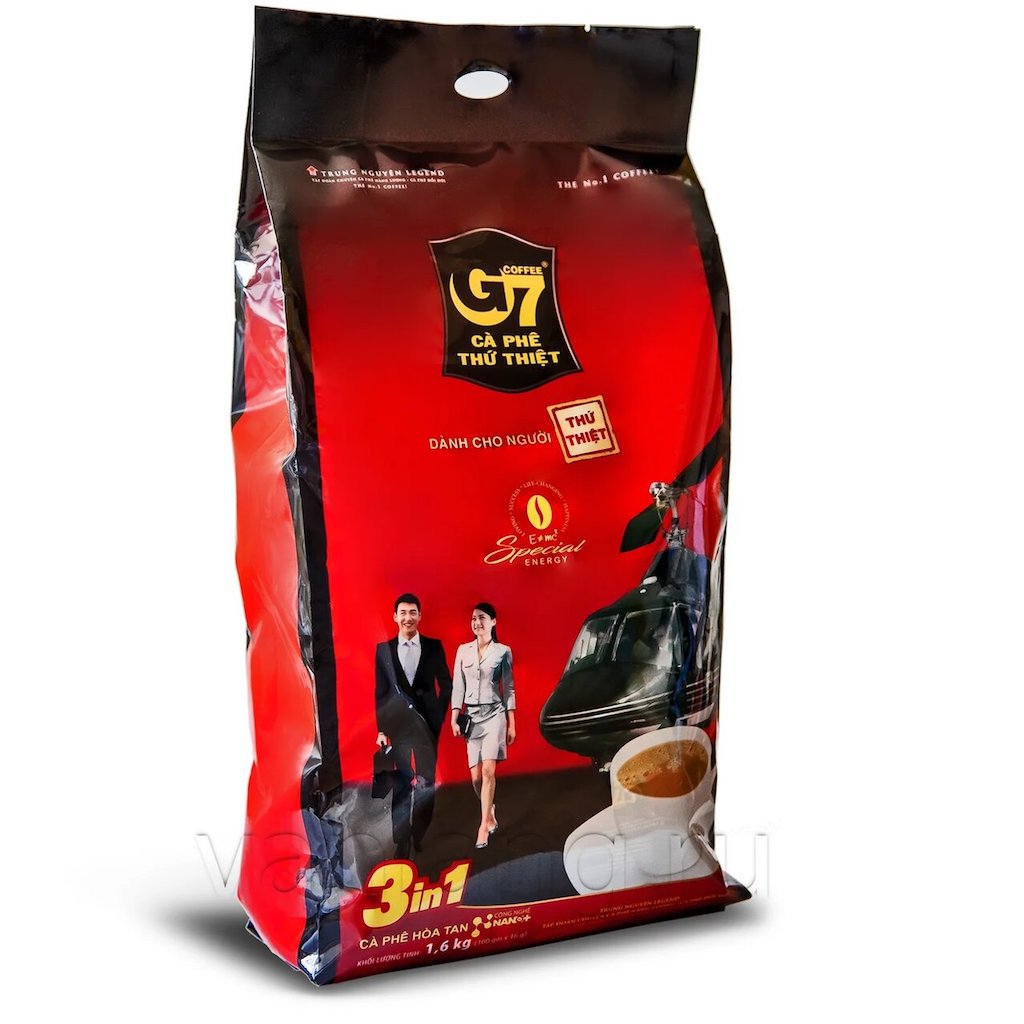 Trung Nguyen - G7 coffee (3в1) 100 пак.1600г