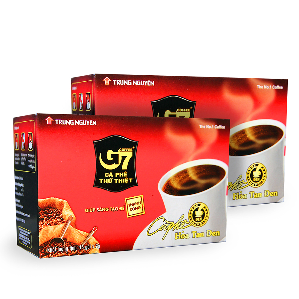Набор Trung Nguyen - G7 Black coffee 2 упаковки по 15 пак._2