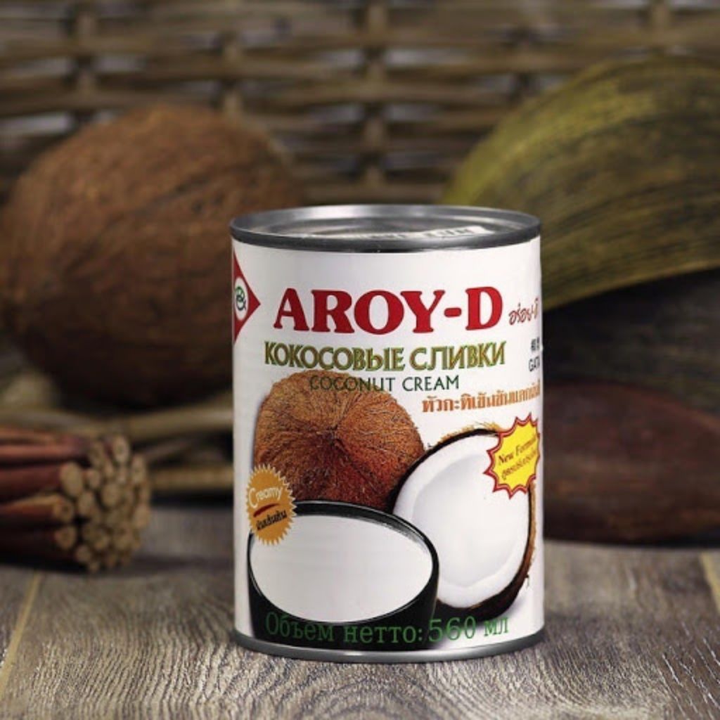 AROY-D - кокосовые сливки 20-22% жирн. - 560 мл_2