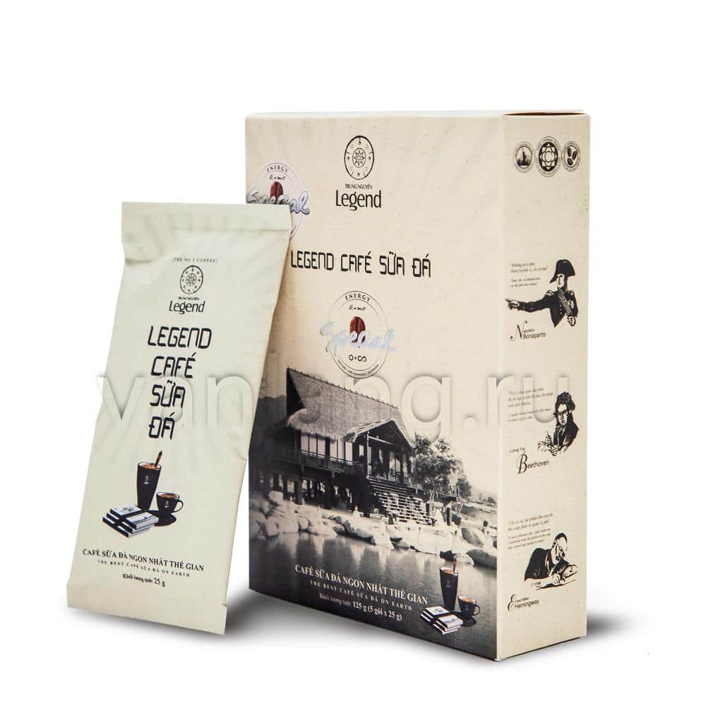 Trung Nguyen - Legend - ICE milk coffee 5 пак._2