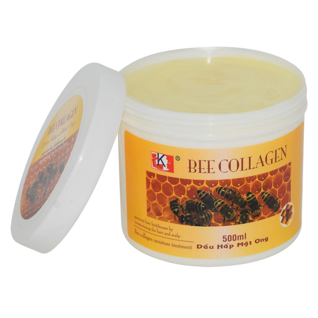 LK - Маска для волос - Пчелиный коллаген, 500 мл (BEE COLLAGEN)_3