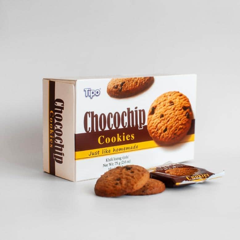 Tipo COOKIES - Печенье с шоколадной крошкой 75г