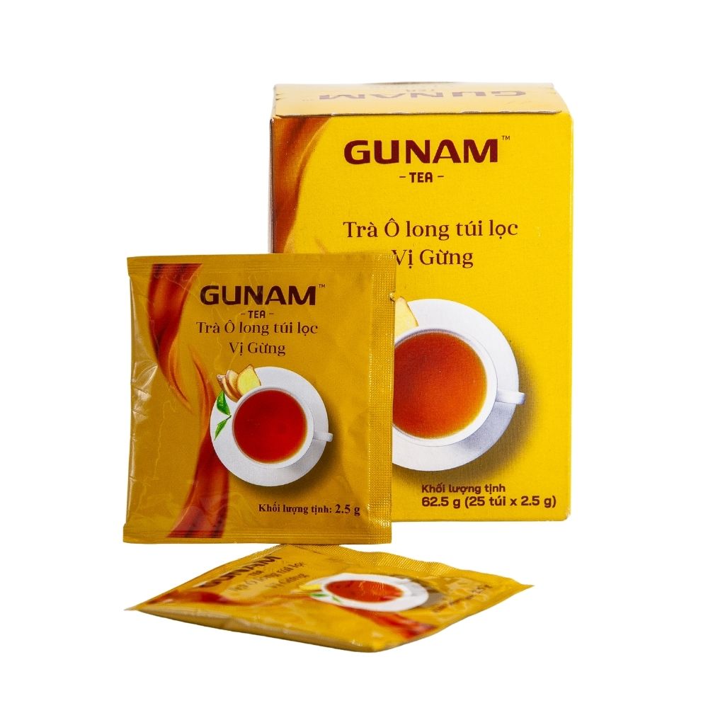 Чай GUNAM - Улун с имбирем (25 пак. по 2.5 г)