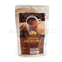 HUCAFOOD - Cocoa - Какао-порошок растворимый 3in1 (зип-пакет) 500г