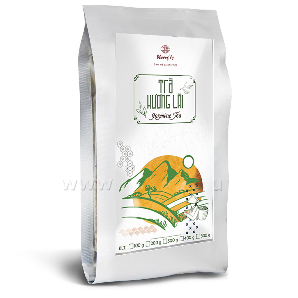 PHUONG Vy - Чай зеленый неферментированый с жасмином, 200 гр.