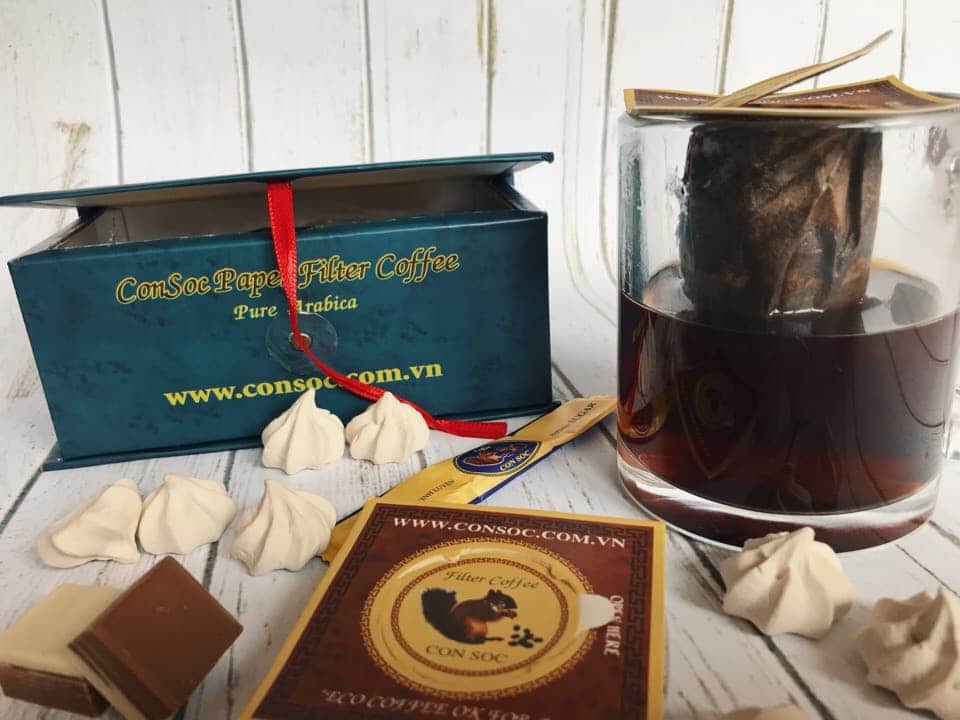 Идея для подарка: обзор вьетнамского кофе «Белочка» в фильтр-пакетах