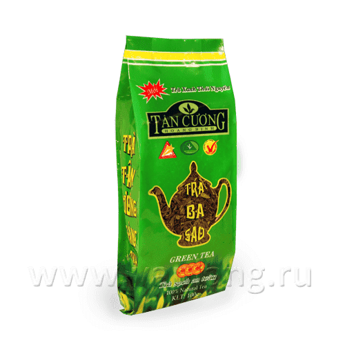 TAN CUONG - Зеленый чай 3 звезды 100г