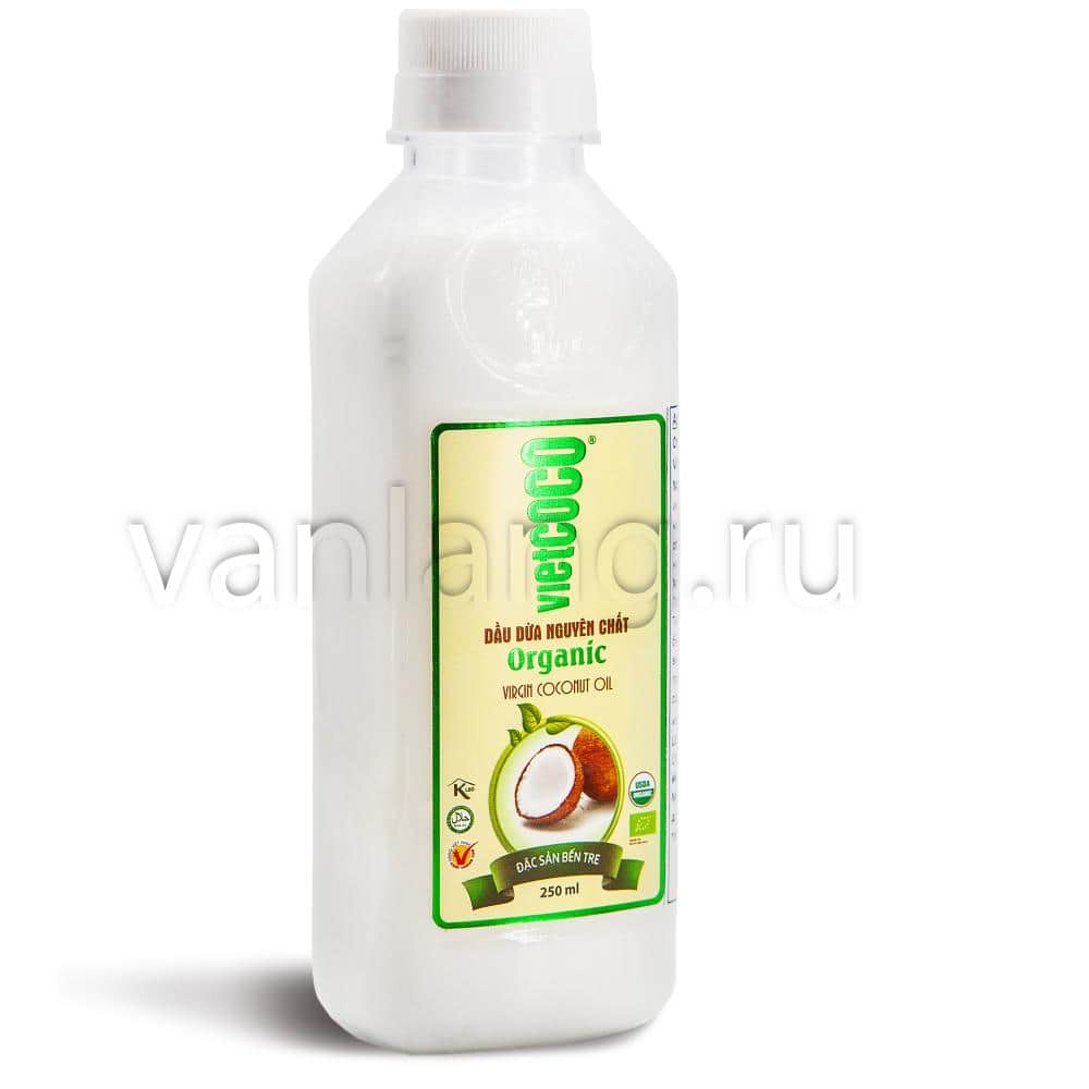 VIETCOCO - Кокосовое масло Organic 250мл_4