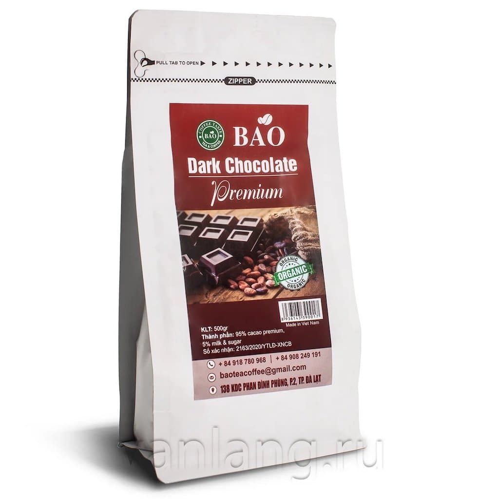 Горячий шоколад BAO Тёмный 500г_2